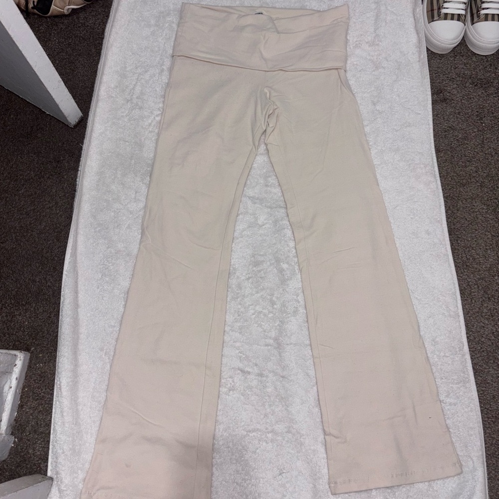 Cotton On Cream Flared Leggings
